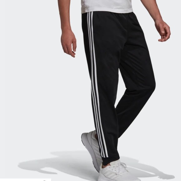 Adidas ESSENTIALS WARM-UP TAPERED 3-STRIPES TRACK PANTS - Picture 8 of 8